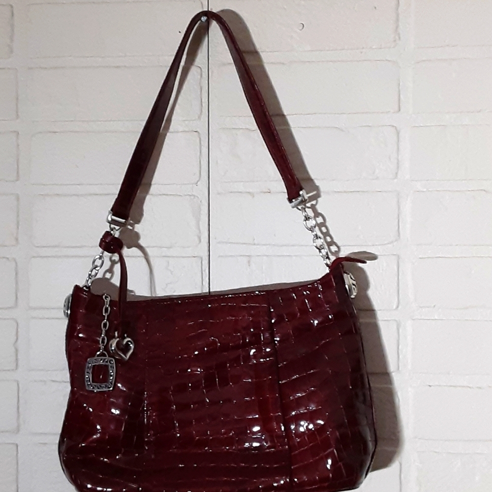 Brighton moc-croc handbag